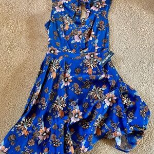 ModCloth Blue Floral Sundresses Sz 6